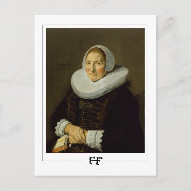 Frans Hals #228 - Cartão Postal de Arte Fina (Frente)