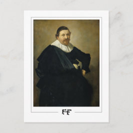 Frans Hals #248 - Cartão Postal de Arte Fina