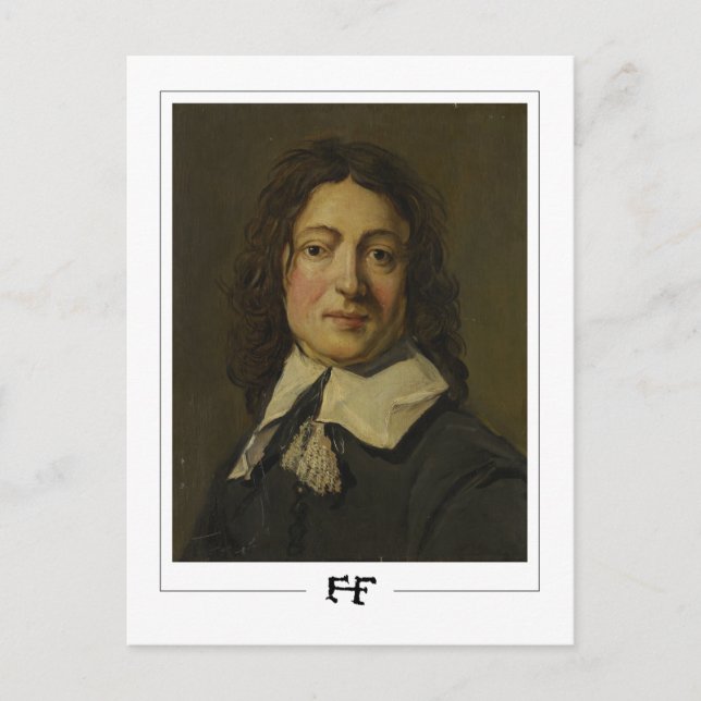 Frans Hals #265 - Cartão Postal de Arte Refinada (Frente)
