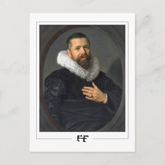 Frans Hals #294 - Cartão Postal de Arte Fina (Frente)