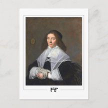 Frans Hals #297 - Cartão Postal de Arte Fina