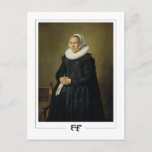 Frans Hals #303 - Cartão Postal de Arte Fina