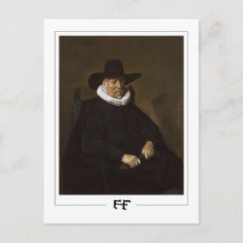 Frans Hals #307 - Cartão Postal de Arte Fina