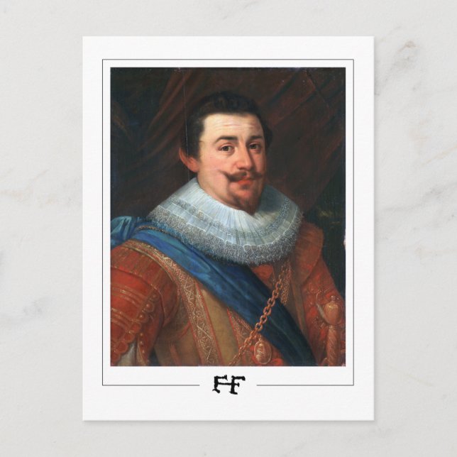 Frans Hals #7 - Cartão Postal de Arte Fina (Frente)