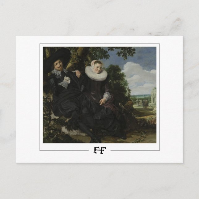 Frans Hals #82 - Cartão Postal de Arte (Frente)