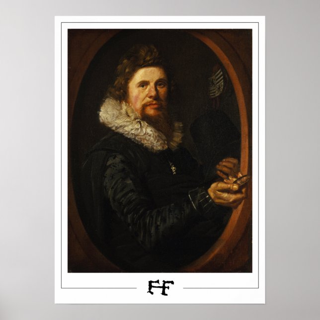 Frans Hals Zedign Art Poster nº 124 (Frente)