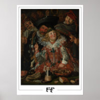 Frans Hals Zedign Art Poster nº 147