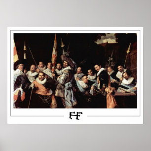 Frans Hals Zedign Art Poster nº 206