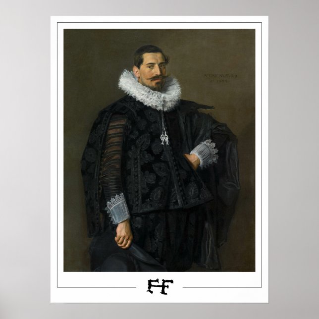Frans Hals Zedign Art Poster nº 222 (Frente)