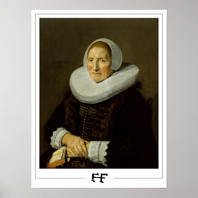 Frans Hals Zedign Art Poster nº 228 (Frente)