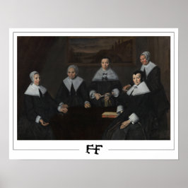 Frans Hals Zedign Art Poster nº 246