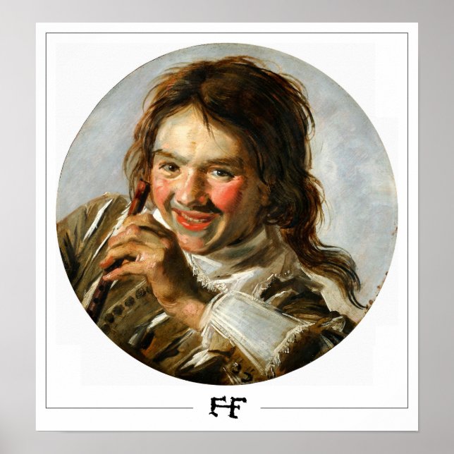 Frans Hals Zedign Art Poster nº 262 (Frente)