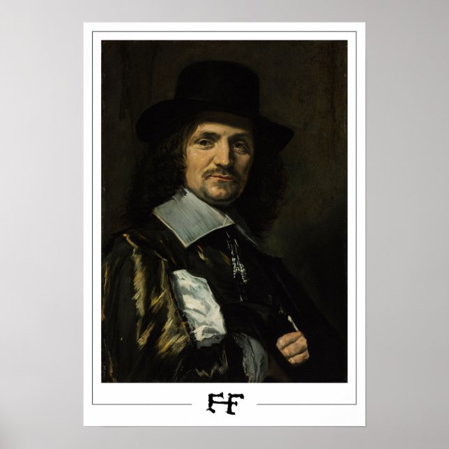 Frans Hals Zedign Art Poster nº 293 (Frente)