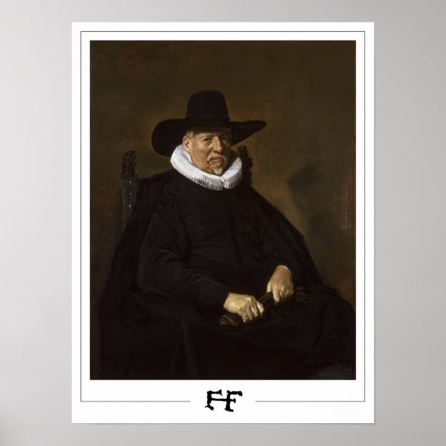 Frans Hals Zedign Art Poster nº 307 (Frente)