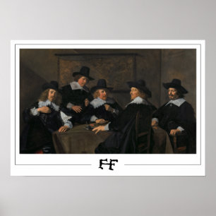 Frans Hals Zedign Art Poster nº 66
