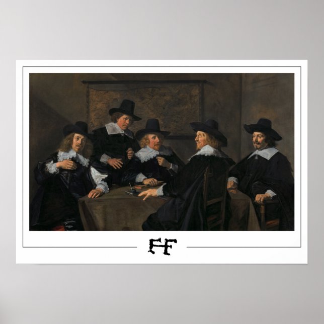 Frans Hals Zedign Art Poster nº 66 (Frente)