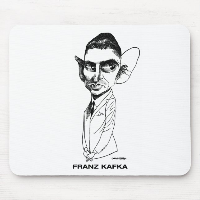 Franz Kafka Mousepad (Frente)