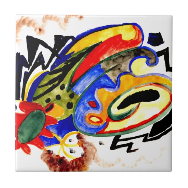 Franz Marc - Abstrato Pattern 1 (Frente)