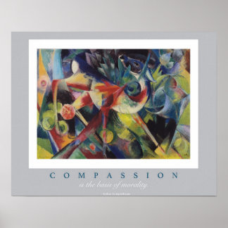 Franz Marc Compasion Poster - Arquivamento