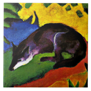 Franz Marc - Raposa Azul