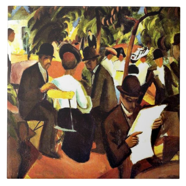 Franz Marc - Restaurante do Jardim (Frente)