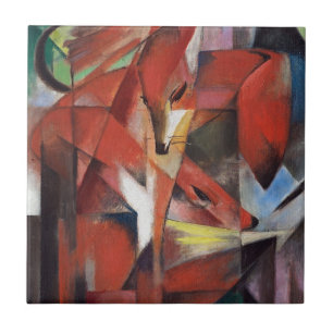 Franz Marc - The Foxes, 1913