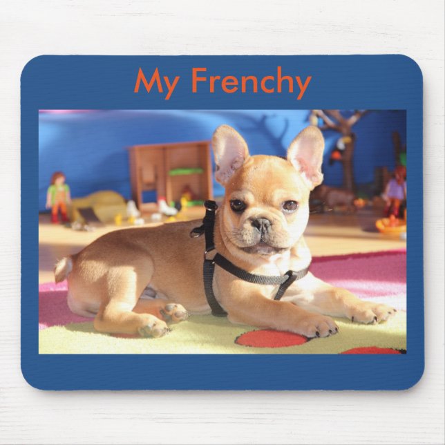 Französische Bulldogge Mousepad (Frente)
