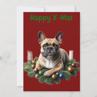 Französische Bulldogge Weihnachten French Bulldog
