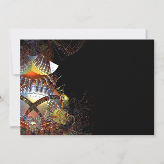 Frasco 3D futurístico (Frente)