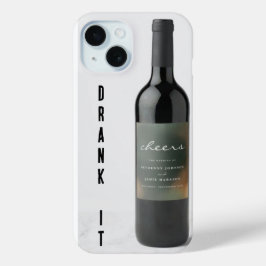 FRASCO PRETO BEBA EM PRETO..iPhone / iPad cas