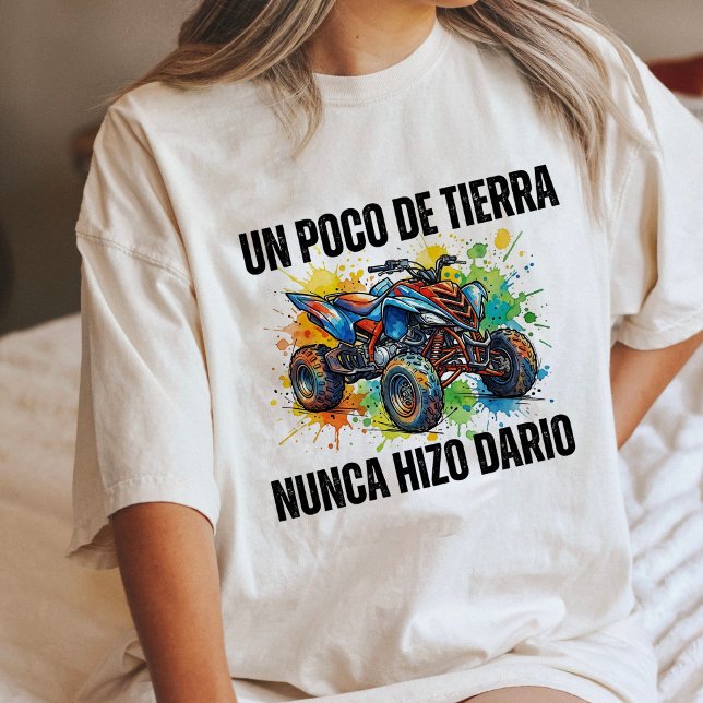 Frase da Quad Bike 'Um Pouco de Terra' (Criador carregado)