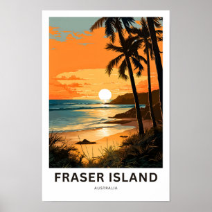 Fraser Island, Austrália Viagem Impressão
