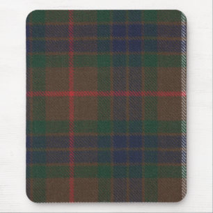 Fraser que caça o Tartan moderno Mousepad