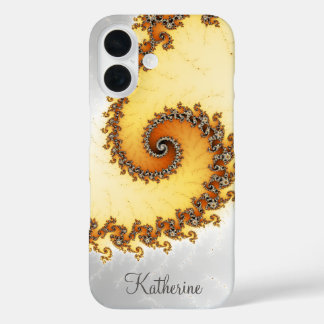 Fratura Espiral Laranja Personalizada