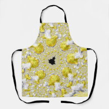 Fratura Simétrica Amarela abstrato