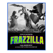 Frazzilla versus a Skink de Três Cabeças! Poster d