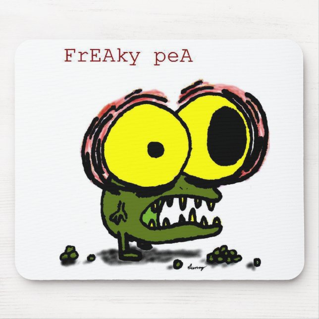 Freaky Pea Mousepad (Frente)