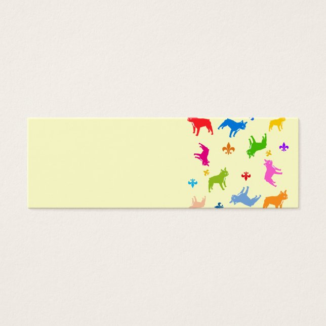 Freches Frenchie Muster (Frente)