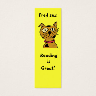 Fred livres Bookmarks