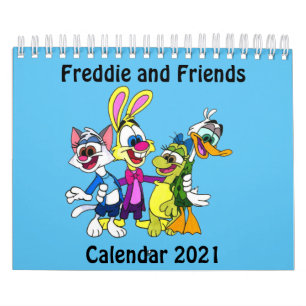 Freddie e Amigos Calendário Pequeno