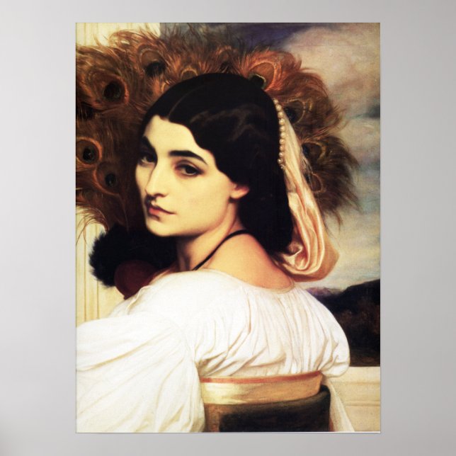 Frederic Leighton Pavonia Poster (Frente)