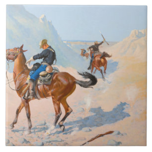 Frederic Remington - A Guarda Avançada, ou A Mil