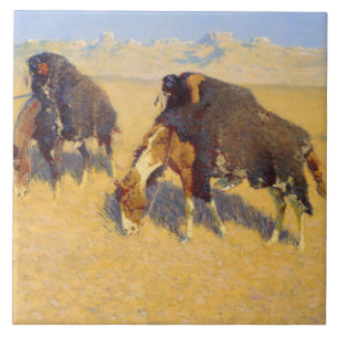 Frederic Remington - Índios Simulando Buffalo