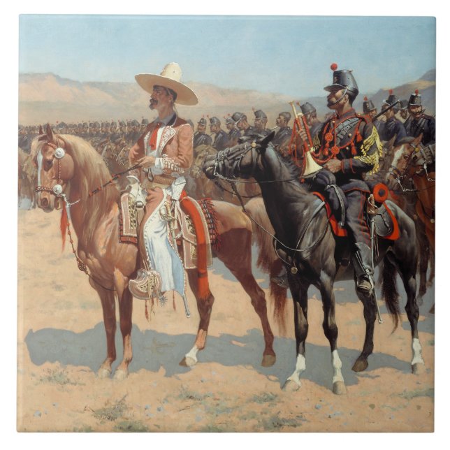 Frederic Remington - O Major Mexicano (Frente)