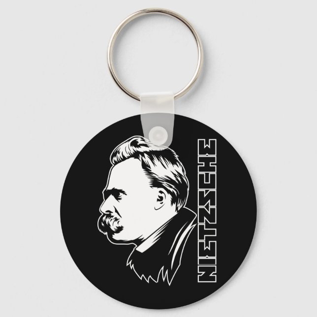 Frederich Nietzsche Portrait Chaveiro (Frente)
