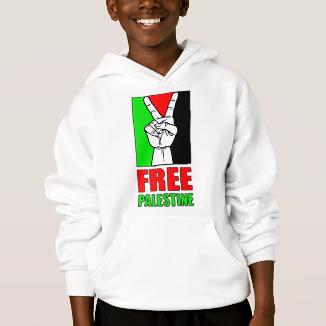 Free Palestine Hoodie (Frente)