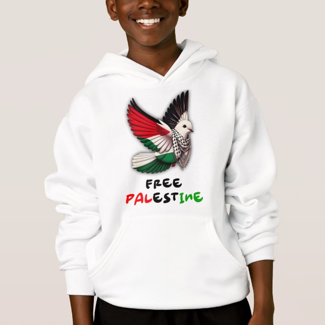 Free Palestine Hoodie (Frente)
