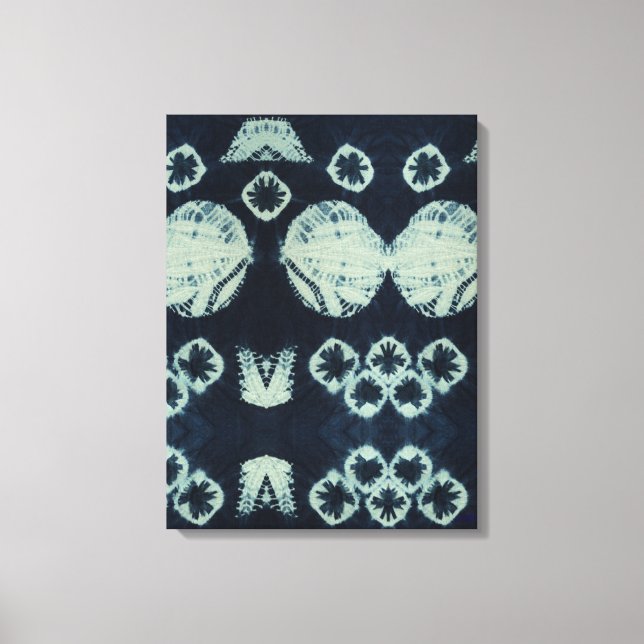 Free Spirit Shibori Canvas Print (Frente)
