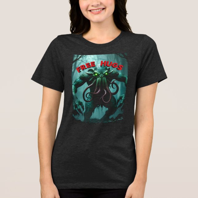 "FREE TENTACLE HUGS™ Cthulhu (Frente)