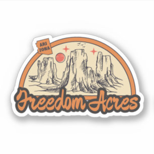 Freedom Acres, Arizona Adesivo